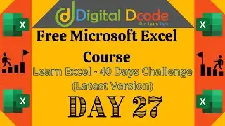 Microsoft Excel Free Training  | Excel LOWER, UPPER, PROPER Function | How to Change Case in Excel?