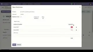 Auto Generate Lot Number in Incoming Shipment Odoo
