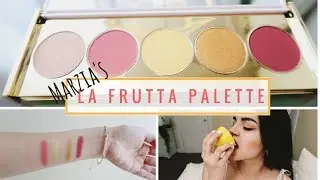 MARZIA’S LA FRUTTA PALLETE REVIEW & MAKEUP LOOK 🍋 | Winky Lux