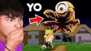 Me Convertí en MINIONS para Asustar a mi Amigo en Minecraft