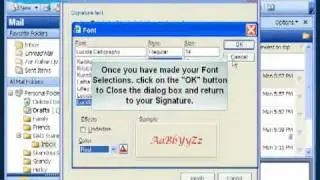 Outlook Tutorial - Email Signature
