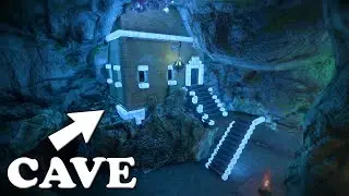 I BUILT an UNBUILDABLE CAVE BASE - ENSHROUDED