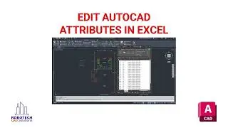 AutoCAD Tips | Edit AutoCAD Attributes in Excel