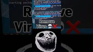 remove virus from windows 💀? #reels #programming #coding