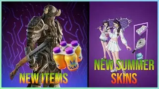 Everything new in todays Fortnite update (v25.11) (Summer escape event) (Summer skins)