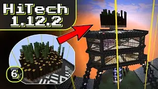 ПОСТРОИЛ НОВУЮ БАЗУ + Forestry Ферма Резины · Эпизод 6 · HiTech McSkill · Выживание с модами 1.12.2