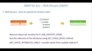 Video 2: Web Dynpro - About Context