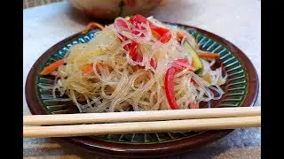 Фунчоза По-корейски С овощами. Ну очень вкусная закуска.