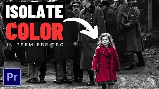 How to ISOLATE a Single Color in Premiere Pro