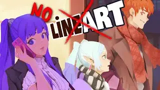 This happens when you SKIP the lineart | YouTube Art School