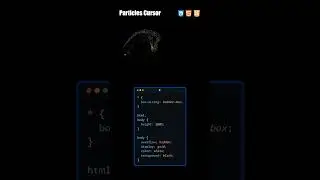 Cursors animation (HTML CSS javascript) #coding #shorts