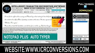 Notepad Plus Auto Typer Software | Notepad Plus Software | Notepad Plus Auto Typing Software |