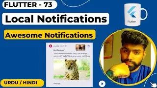 Local Notifications in Flutter using awesome_notifications Urdu/Hindi || Jawad Aslam