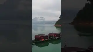 Рассвет на озере Cheow Lan в национальном парке Као Сок😍 