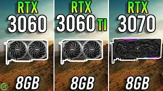 RTX 3060 vs RTX 3060 Ti vs RTX 3070 Tested in 2023