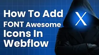 how to add font awesome icons in webflow