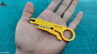 YWS90-B82S13 | Yellow Mini wire cable Stripper Plier Cutter peeler UTP STP Cable Telephone Wire