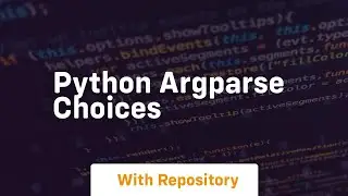 python argparse choices