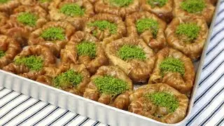 TATLI TUTKUNLARINI COŞTURACAK👌😋 BURMA BAKLAVA TARİFİ ve PÜF NOKTALARI 😍 Bülbül Yuvası Baklava Yapımı