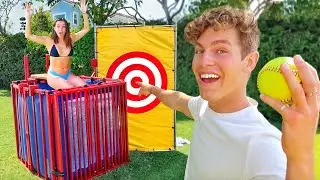 LAST TO GET DUNKED WINS $10,000!!