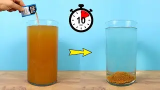 Этот пакетик превращает даже самую грязную воду в питьевую!