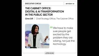 The Cabinet Office: Digital & AI transformation in the Public Sector