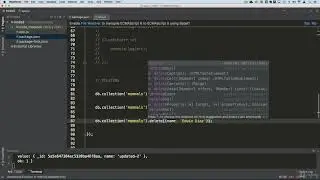 MongoDB Client Deleting . Database - How to use MongoDB. Node JS