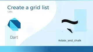 Create a grid list - Lists | Flutter for Web