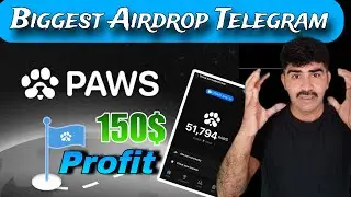 PWAS Telegram Airdrop joining Paws coin telegram real or fake Paws coin biggest Airdrop telegram