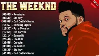 The Weeknd Top 10 Hits All Time - Hot 10 Songs This Week 2024