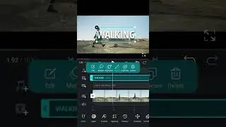 Text Reveal As You Walk  Vn Video Editor Tutorial