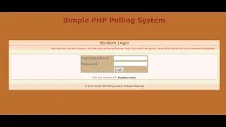 Online Voting System
