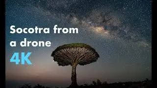 Socotra TOP places from a drone 4K