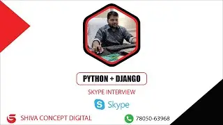 Python, Django Skype Interview | Telephonic Interview Python, Django | #skypeinterview