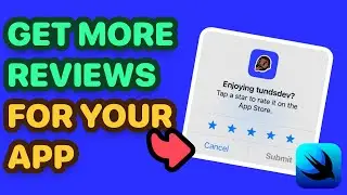 Get More Reviews In Your iOS App: Learn SwiftUI & Swift Request App Review ⭐️