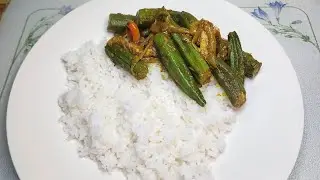 Curry ochro or okra