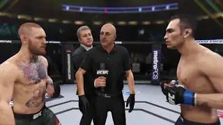 Conor McGregor vs. Tony Ferguson (EA Sports UFC 3) - CPU vs. CPU (Difficulty - Legend)