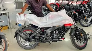 New 2023 Bajaj Pulsar NS125 Unboxing First Time In Burnt Red Colour🔥