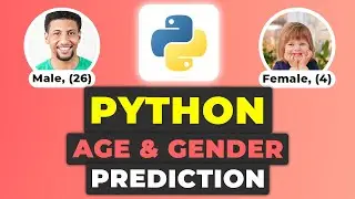 Python Age & Gender Detection Tutorial | Python OpenCV & CNN Guide