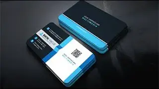 HOW TO CREATE MODERN BUSINESS CARD IN ADOBE PHOTOSHOP CC  PRINT READY