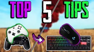 5 TIPS HOW to SWITCH from CONSOLE to PC 2022 PUBG
