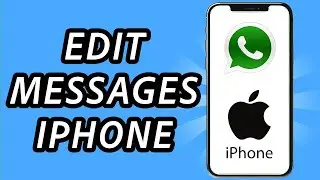 How to edit messages on Whatsapp iPhone 2024 (FULL GUIDE)