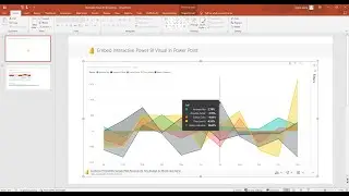 Embed Interactive Power BI Visuals in Power Point