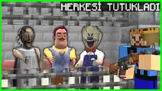 ARDA VE RÜZGAR ŞEHİRDEKİ HERKESİ TUTUKLADI! 😱 - Minecraft