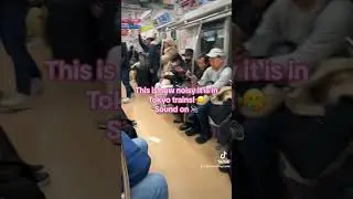 This is how noisy Tokyo trains are!!