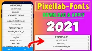 How To Download Font In Pixellab | Pixellab Me Font Kaise Add Kare | 2021 | Pixellab Font Download