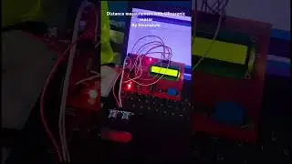 Distance Measurement through Ultrasonic sensor by Meenakshi (Intern from Govt Polytechnic, Karnal)