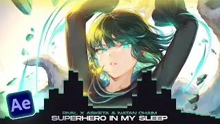 How to make NIGHTCORE music video - After Effects Tutorial