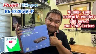 Ruije Reyee RG-ES205GC-P: 5 Port Gigabit Cloud Managed PoE+ switch | JK Chavez