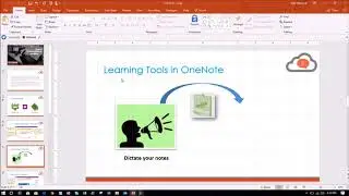 Take presentation notes in OneNote 2016!